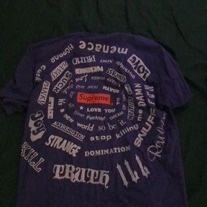 Supreme shirt size large